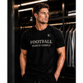 Football Made In America™ Titanium Designer Tee