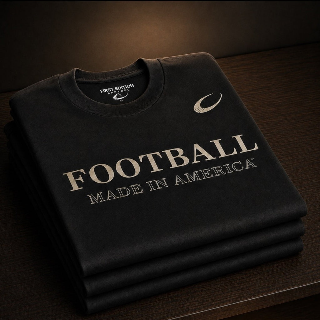 Football Made In America™ Titanium Designer Tee