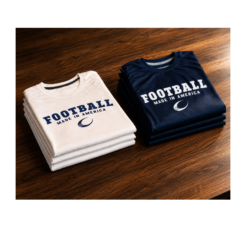 Football Made In America™ Classic Blue Tee
