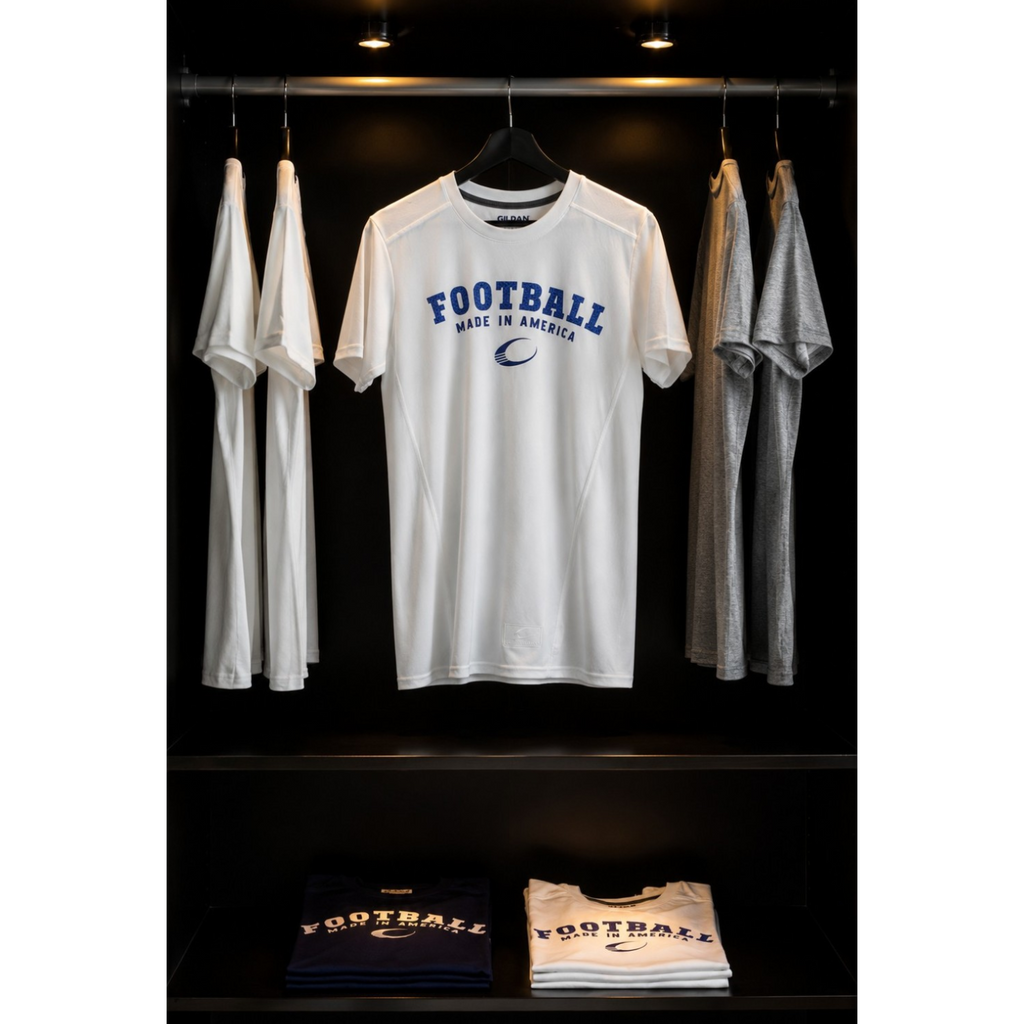 Football Made In America™ Classic White Tee