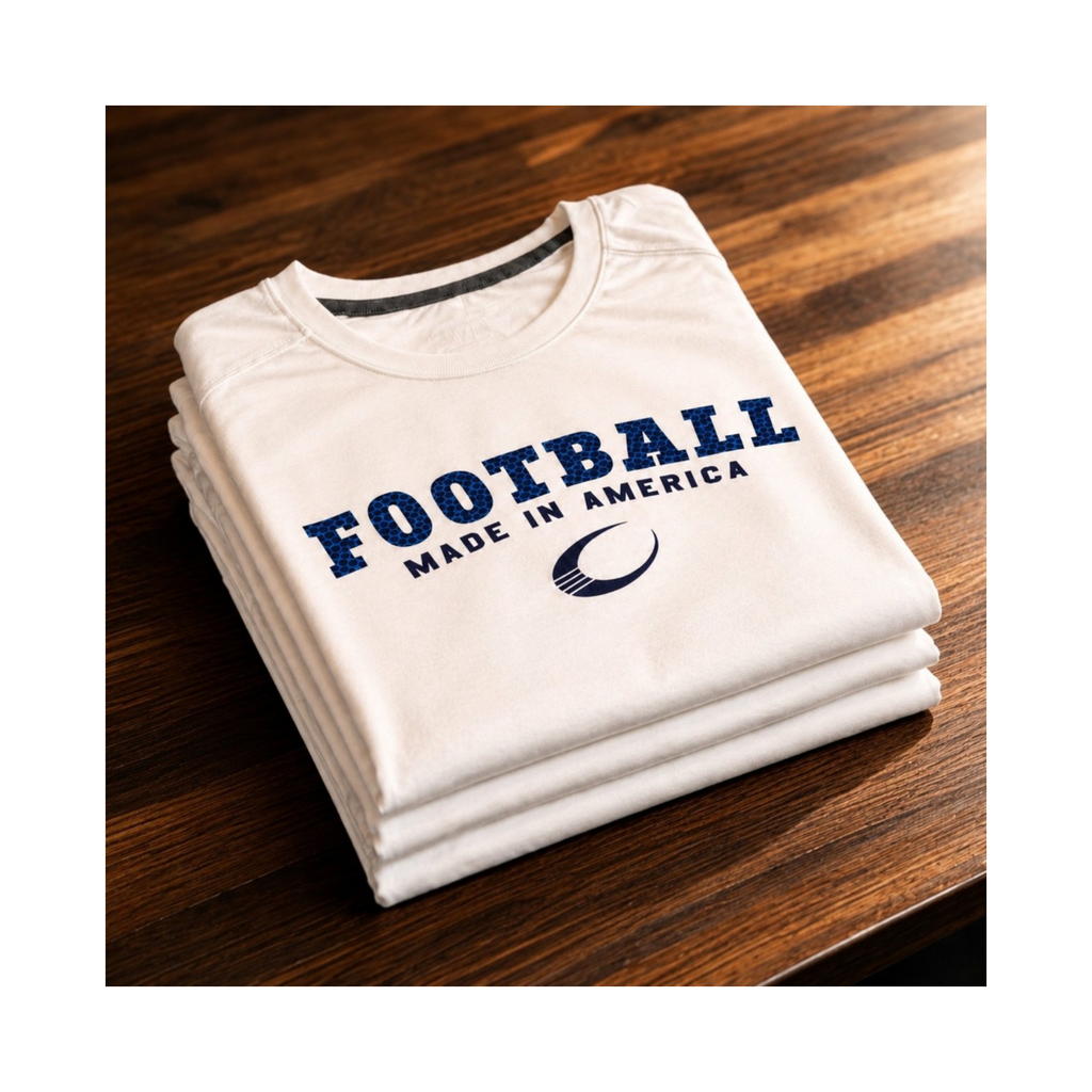 Football Made In America™ Classic White Tee