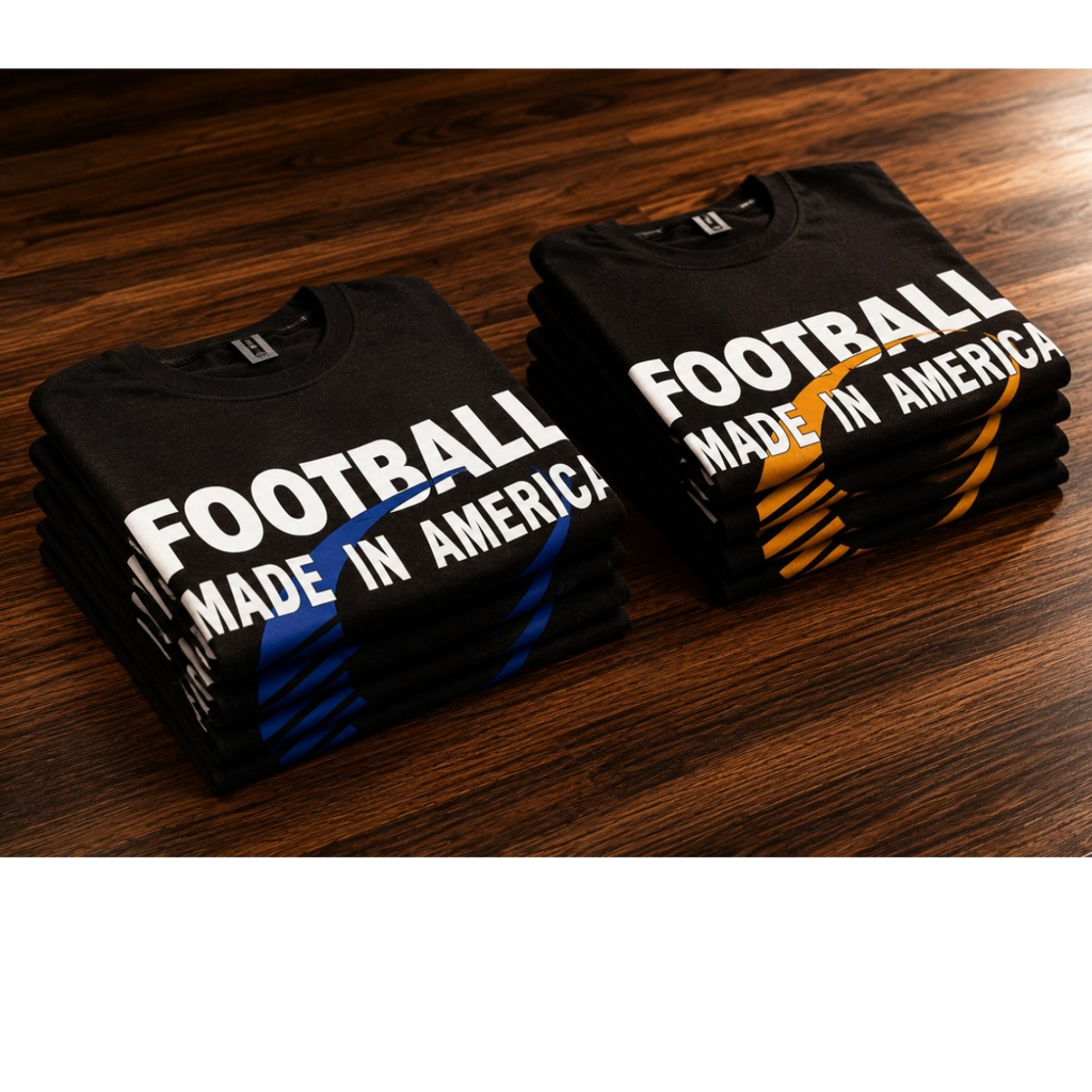 Football Made In America™ Bold Orange Tee
