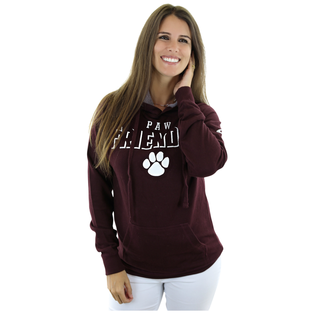 PAW FRIENDLY™ Wine Hoodie